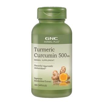 Viên uống thảo dược GNC Turmeric Curcumin 500MG 100 viên